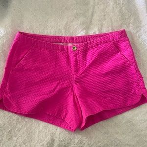 LILLY PULITZER hot pink shorts
